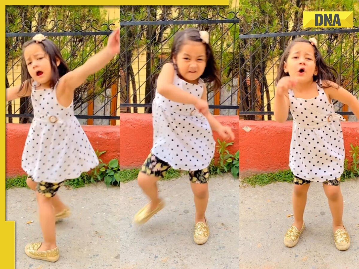 Viral video: Adorable little girl's dance to 'Tere Vaaste' captivates the internet