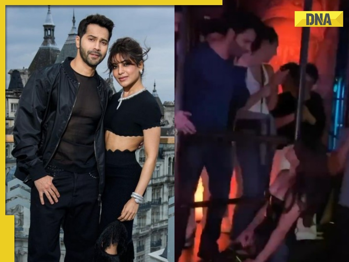 Samantha Ruth Prabhu, Varun Dhawan dance to her smash hit Oo Antava at Serbian club, video goes viral - Watch