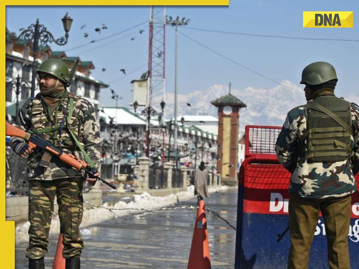 Jammu and Kashmir: 5 terrorists killed in Kupwara district