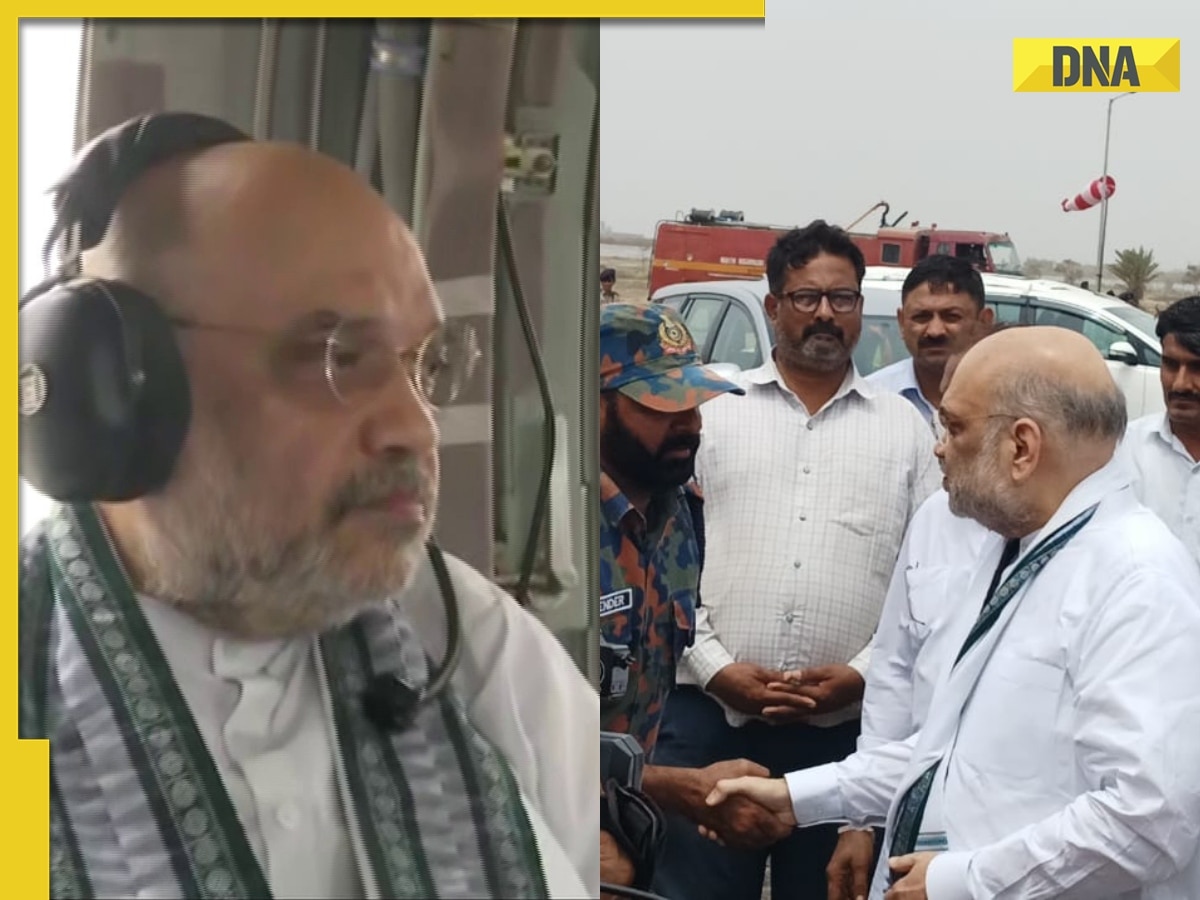 Cyclone Biparjoy aftermath: Gujarat's Kutch limping back to normalcy, Amit Shah conducts aerial survey