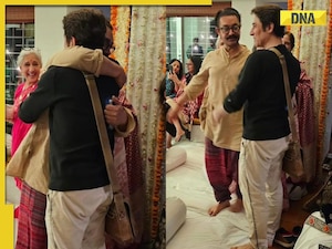 Aamir Khan reunites with brother Faisal Khan, hugs him, just months after he called him ‘opportunist’