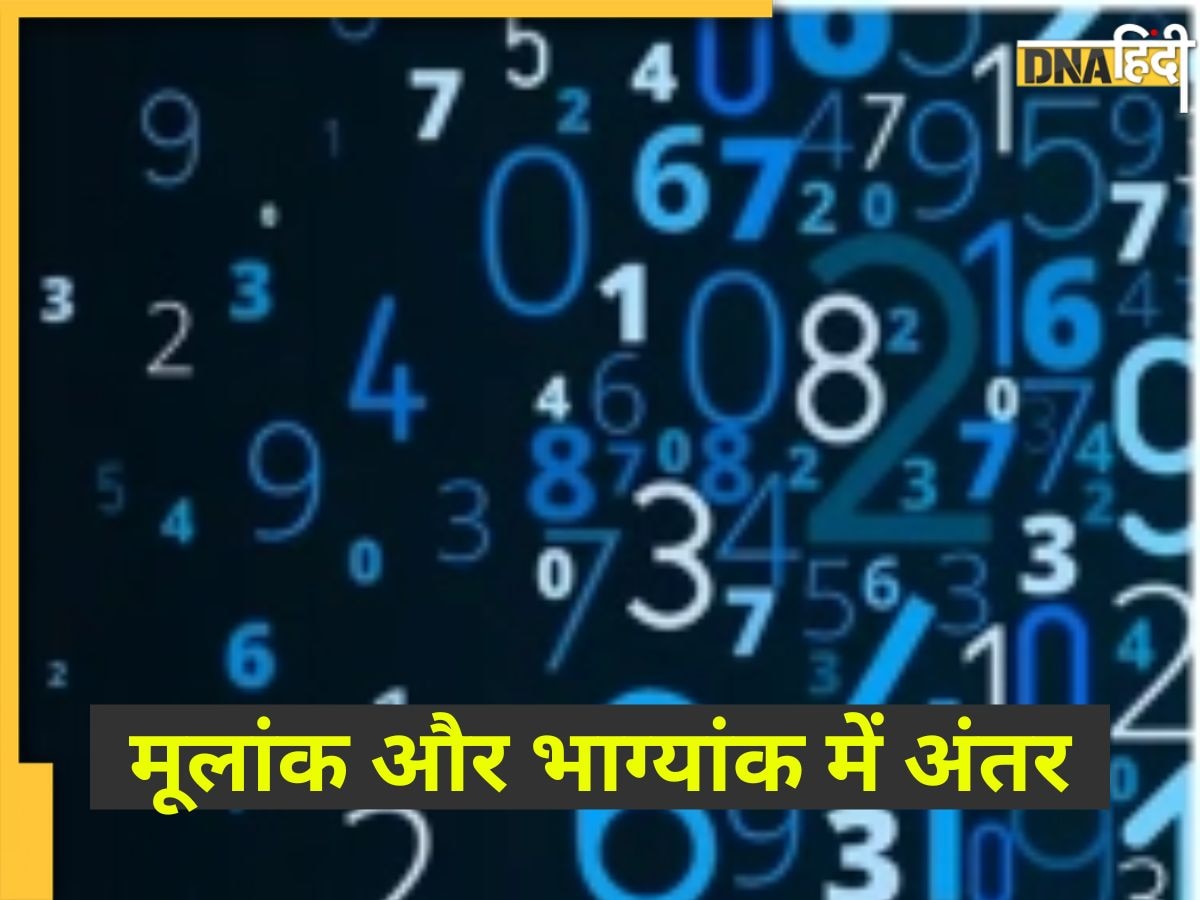 Numerology: अंक शास्त्र में मूलांक और भाग्यांक दोनों ही होते हैं अलग-अलग, जानें क्या होता है इनमें अंतर