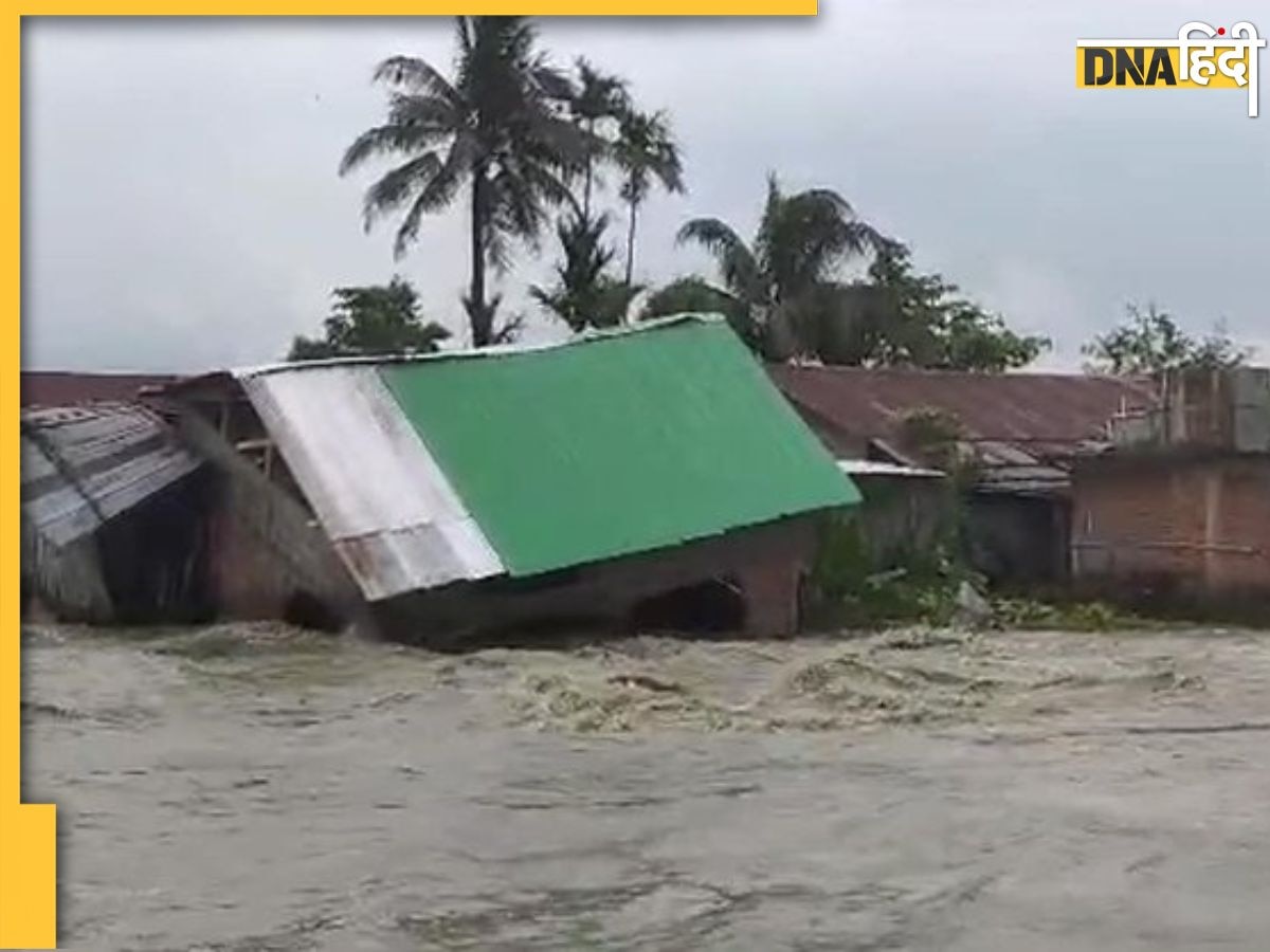 गुजरात में बिपरजॉय के बाद असम में बाढ़ ने मचाई तबाही, 37 हजार से ज्यादा लोग प्रभावित