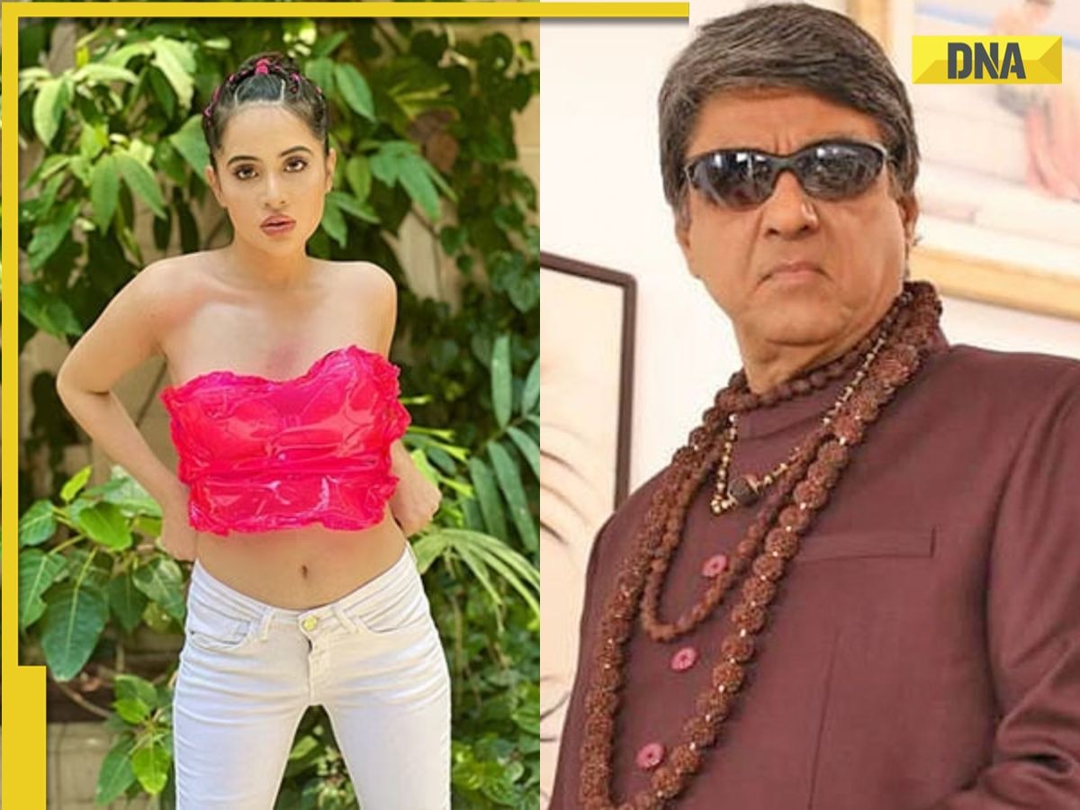 Urfi Javed slams Mukesh Khanna over his 'Adipurush team should be burnt' comment, says actor should be 'behind bars'