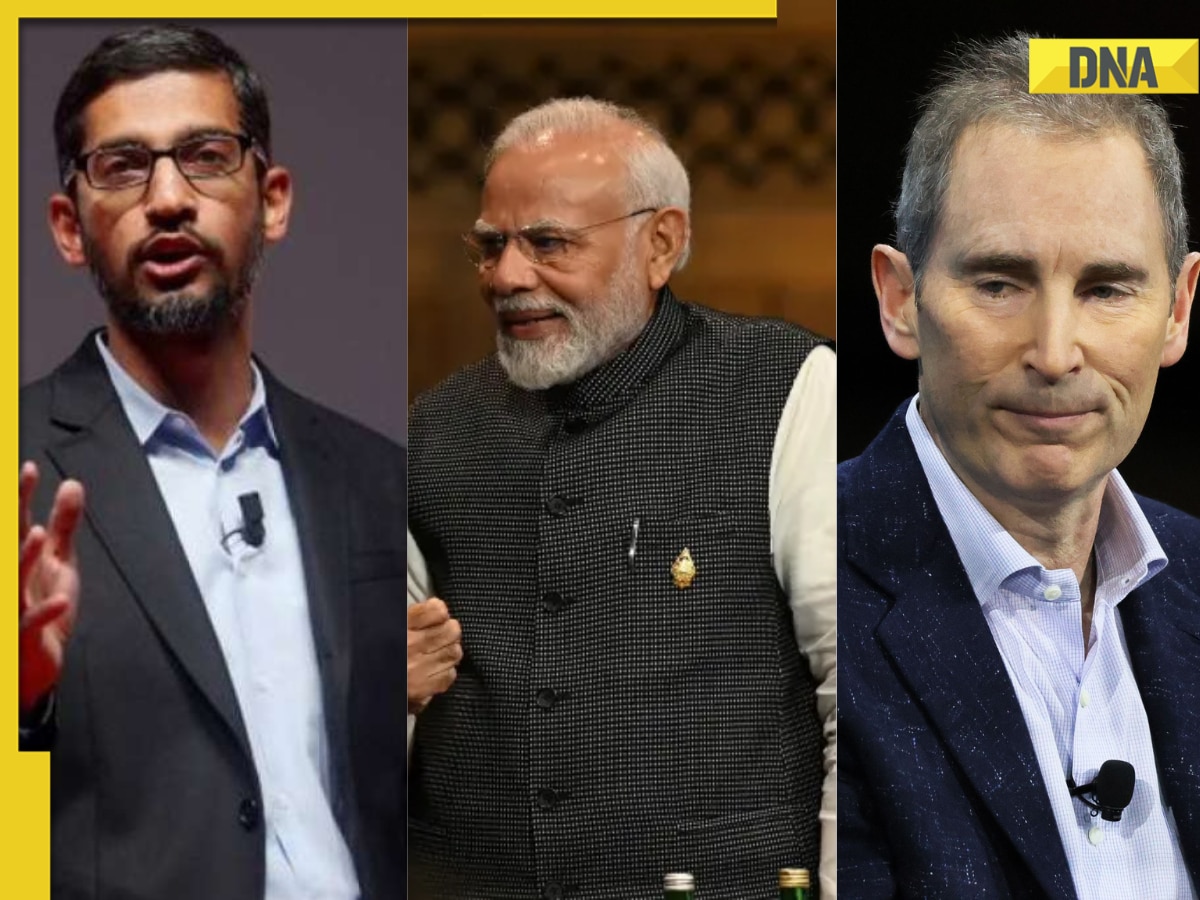 $25 billion to be invested in India, Google, Amazon CEOs Sundar Pichai, Andy Jassy reveal big plans