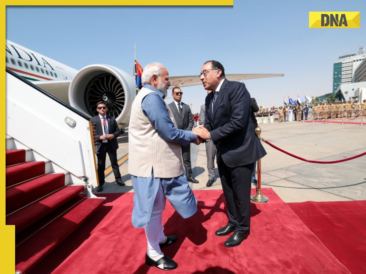 PM Modi lands in Cairo for 2-day State visit, to hold bilateral talks