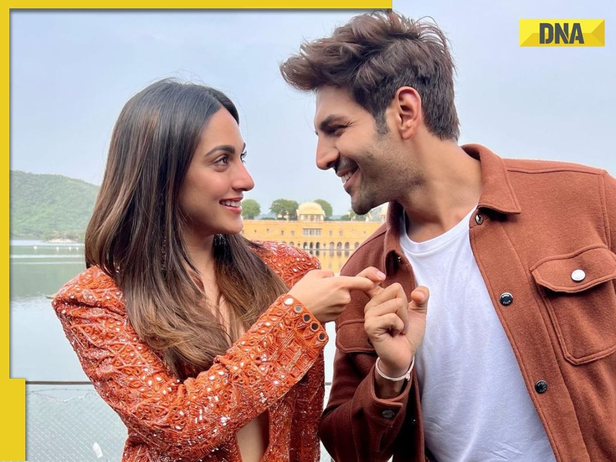 Kartik Aaryan, Kiara Advani receive colourful welcome in Jaipur, promote Satyaprem Ki Katha with fans