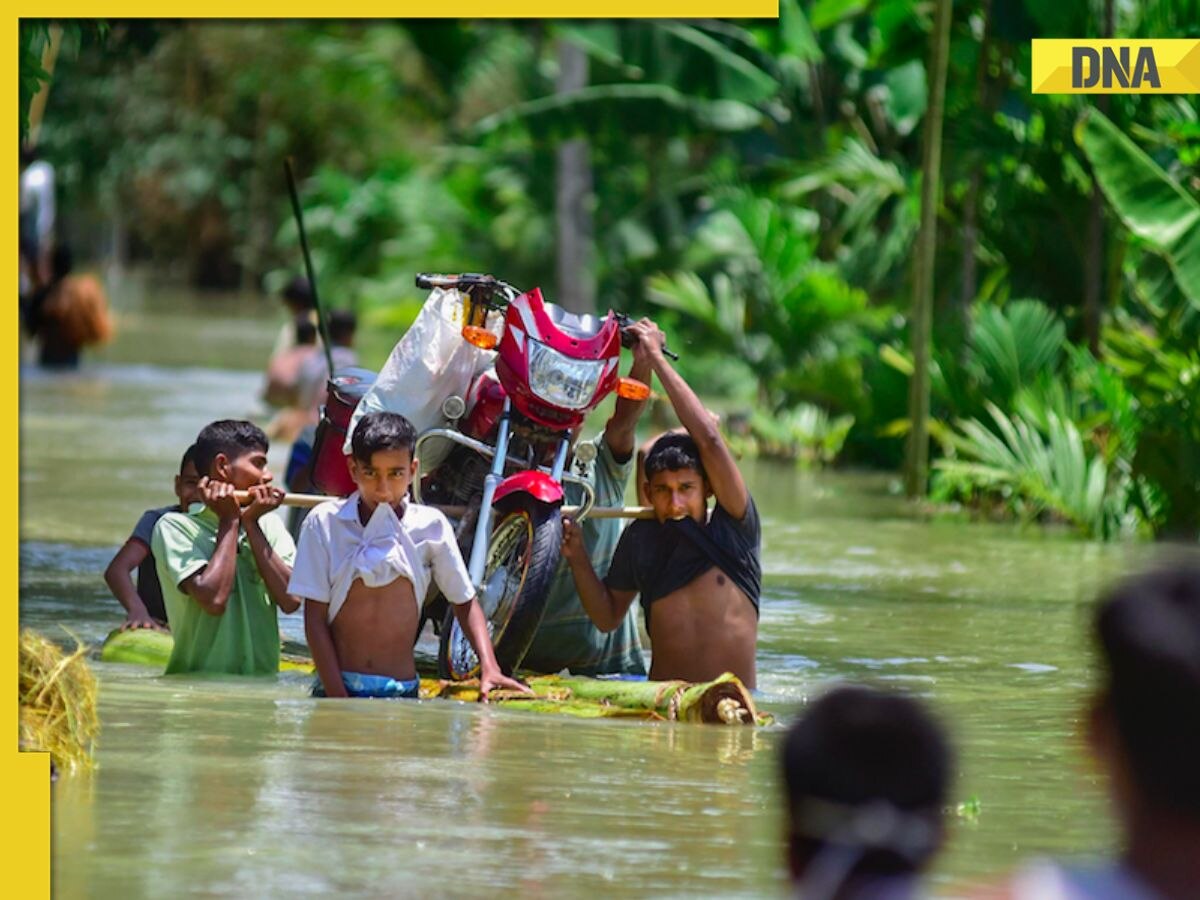 Assam Floods Over 4 Lakh People Affected In 9 Districts Cm Sarma Says Constantly Monitoring 5235