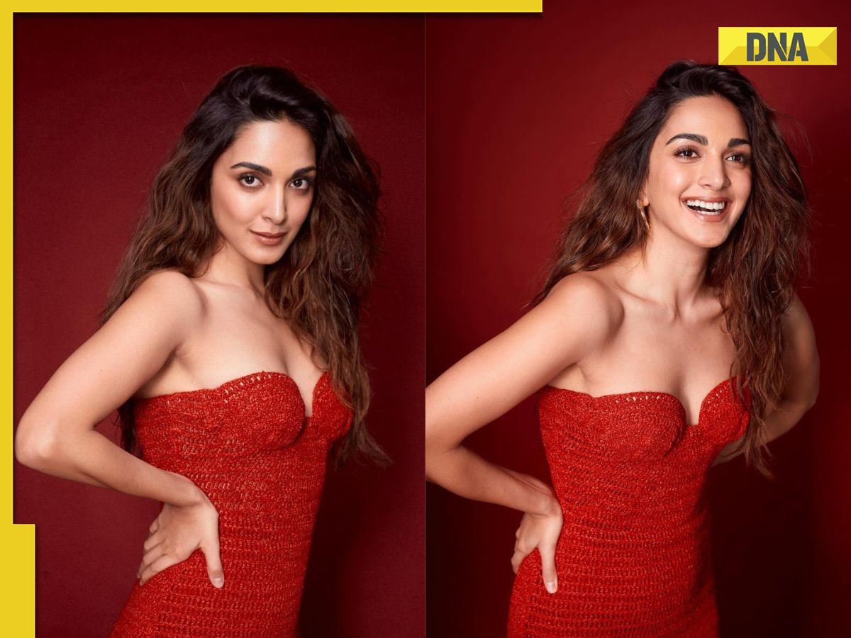 Kiara looks ravishing in hot-red crochet bustier dress worth Rs 2.25 lakh