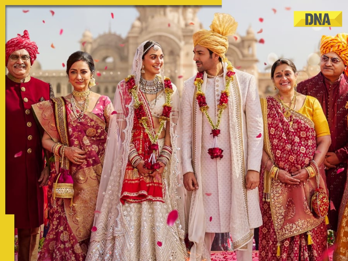 Kiara Advani-Kartik Aaryan pose as newlyweds in new poster from Satyaprem Ki Katha, fans say 'feels weird seeing her...'