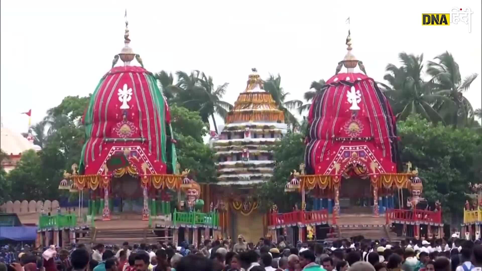 Video: Odisha में रथ यात्रा शुरू होने के साथ ही जगन्नाथ रथ यात्रा 2023 का जश्न मनाते दिखे लोग