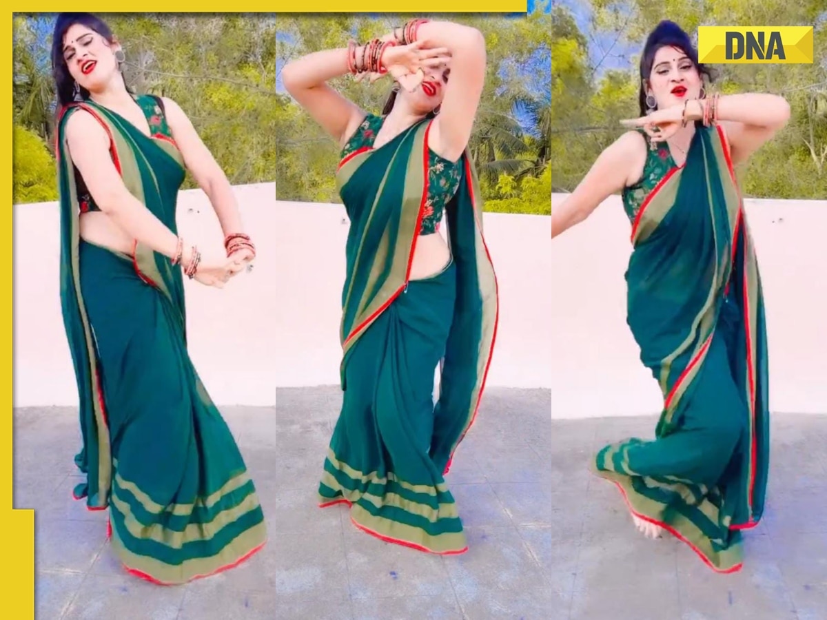 Viral video: Saree-clad woman's sizzling dance to Alka Yagnik's iconic song  lights up the internet