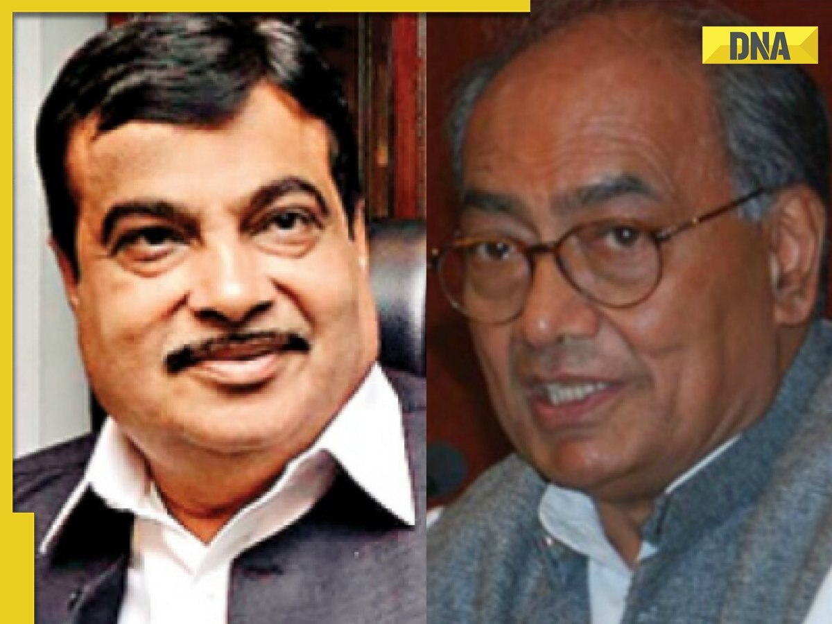 Union Minister Nitin Gadkari shares dais with Congress leader Digvijaya Singh, praises him for…