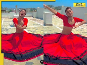 Man in red lehenga grooves to Zihaal-E-Muskin in viral video, internet reacts