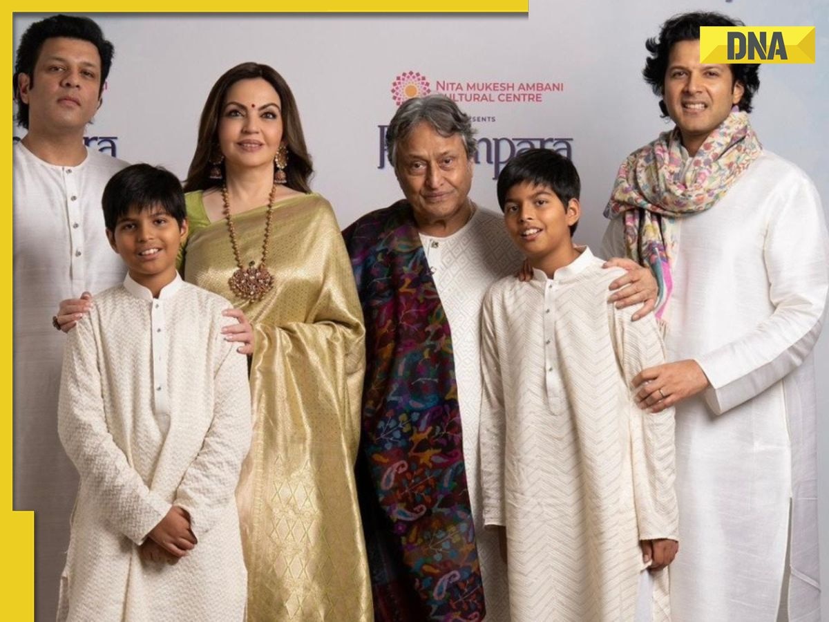 Watch: Nita Ambani celebrates Guru Purnima with Ustad Amjad Ali Khan at NMACC