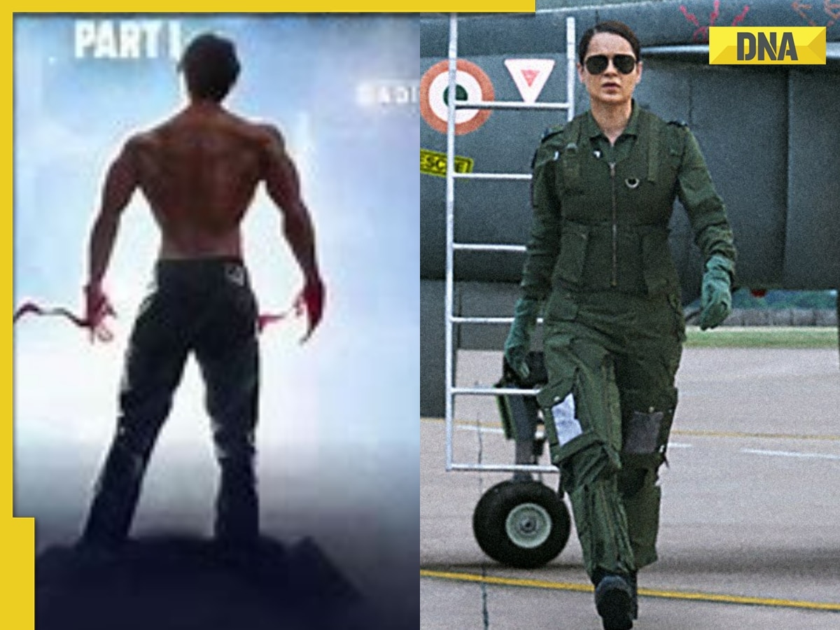 Kangana Ranaut drops new stills from ‘first aerial action movie’ Tejas, announces release date, fans call her ‘sherni’