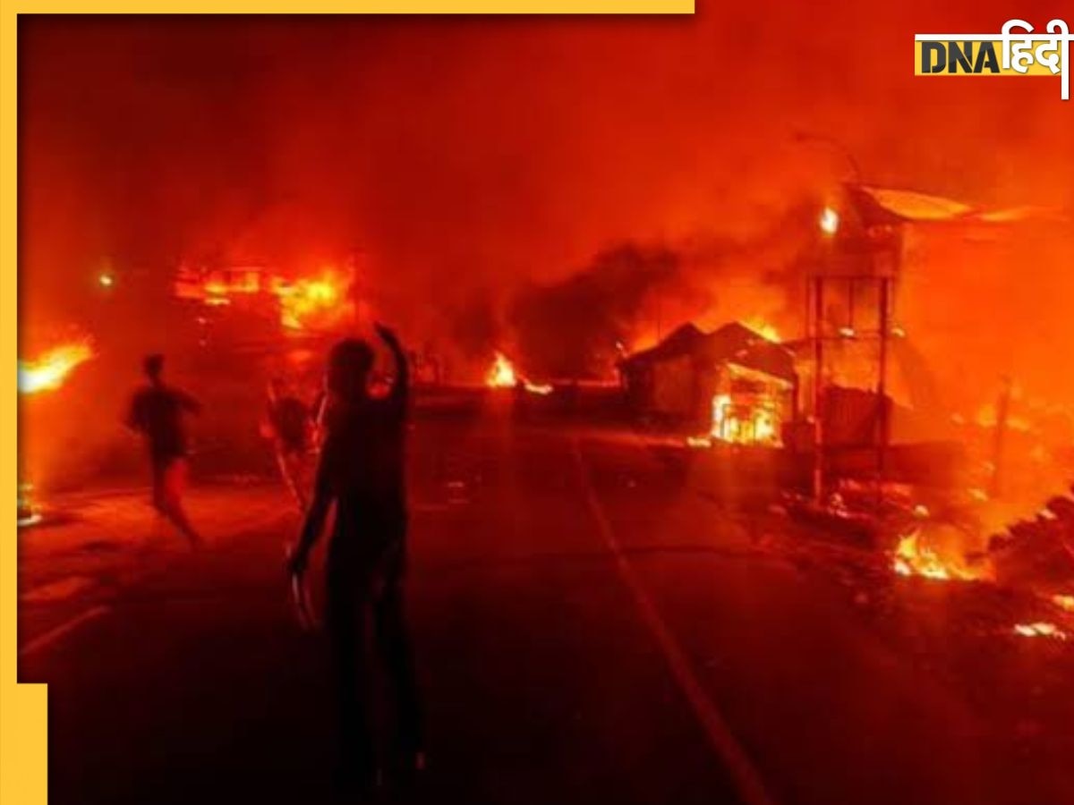 Manipur Violence: थोऊबाल जिले में भीड़ का रिजर्व फोर्स कैंप पर हमला, हथियार लूटने की कोशिश, फायरिंग में एक की मौत