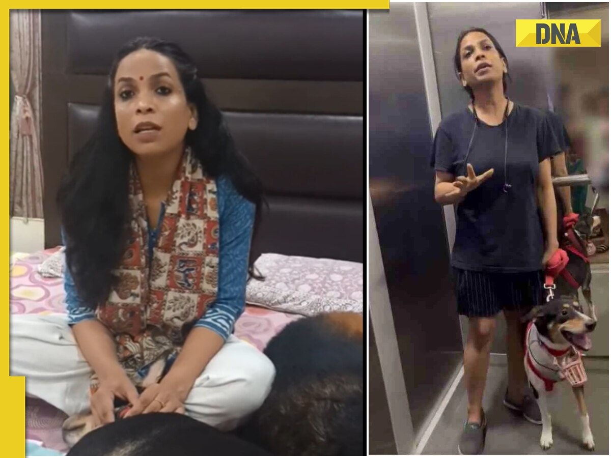 Noida dog owner, who made headlines arguing with residents, speaks out in new video; Watch