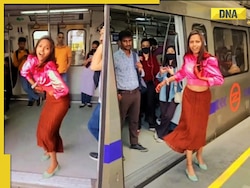 Viral video: Influencer dances on Delhi Metro platform, internet says ‘please band karo’