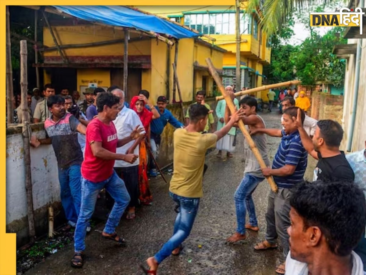 कहीं बरसे बम, कहीं बैलेट बॉक्स की लू�ट, अराजकता की भेंट चढ़ा पश्चिम बंगाल का पंचायत चुनाव, तस्वीरें दे रहीं गवाही