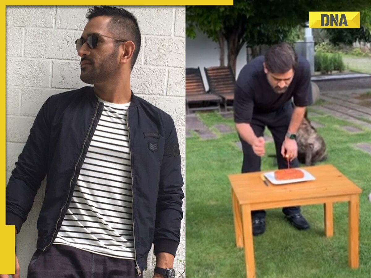 Watch: MS Dhoni celebrates his 42nd birthday with new friends, shares video on Insta after 5 months