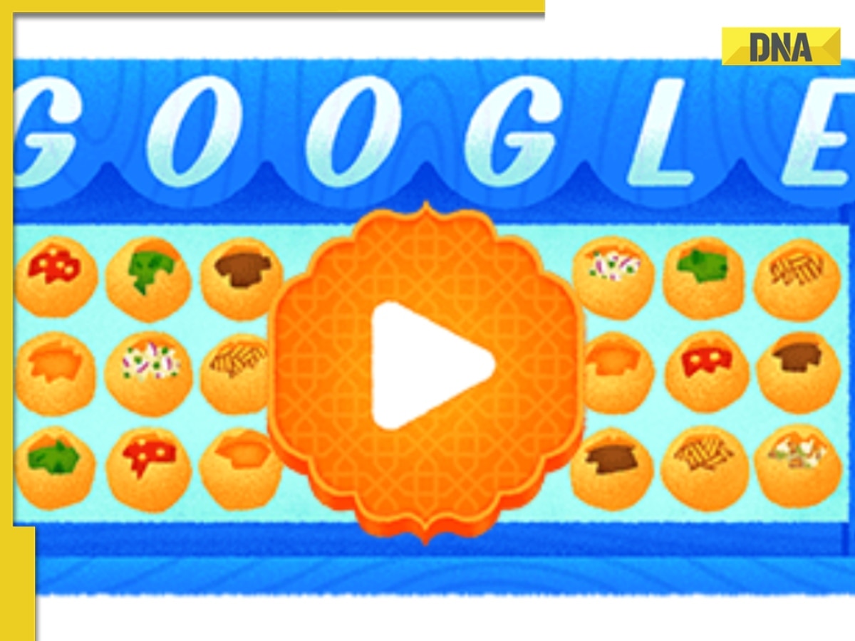 Google Doodle celebrates Indian street food Pani Puri with unique game