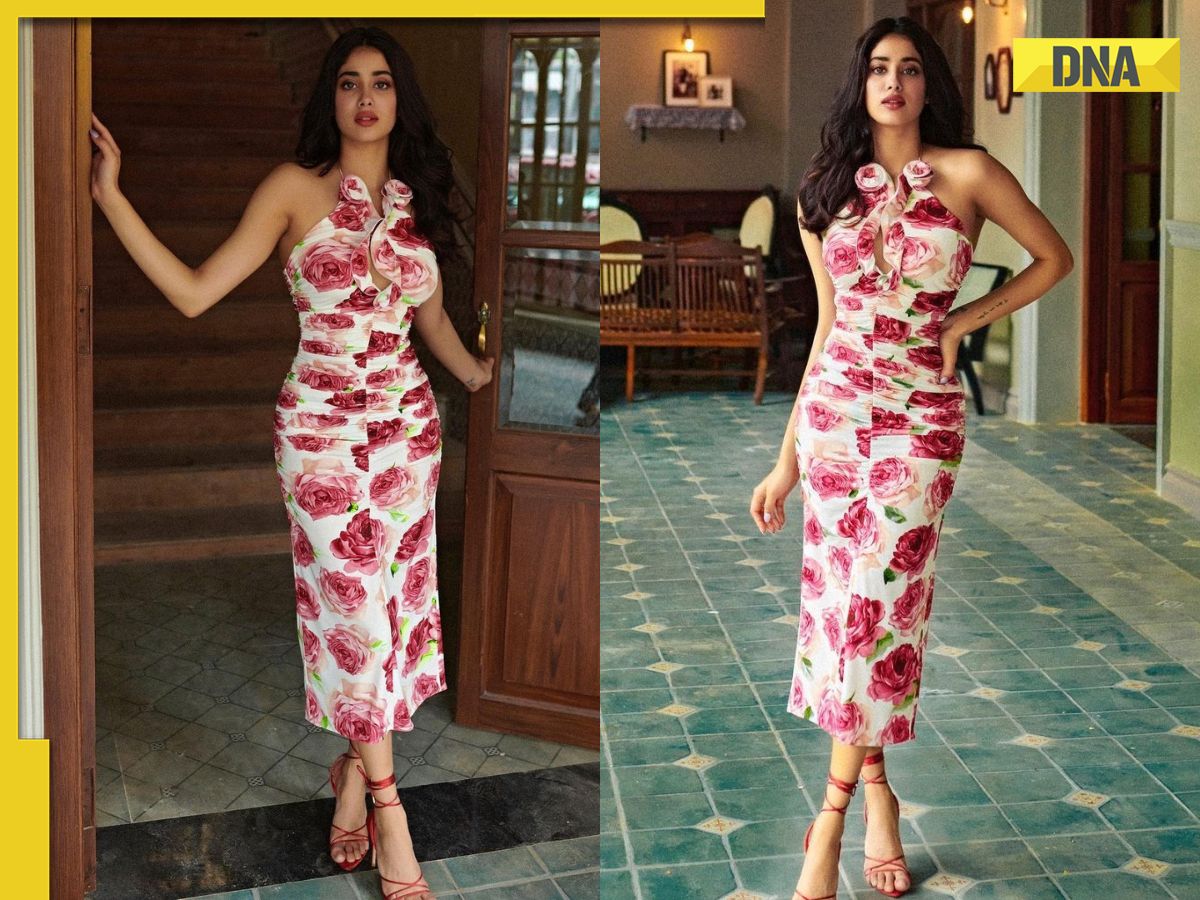 Janhvi Kapoor Oozes Oomph In Sexy Golden Mini Dress, See The Diva Flaunt  Her Figure In Bodycon Dresses - News18