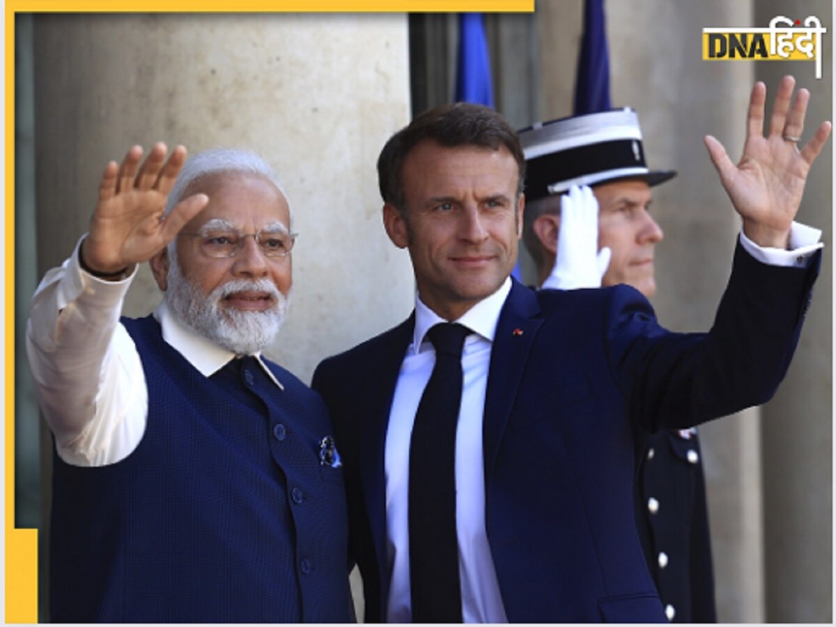 मेक इन इंडिया से सीमा पार आतंक तक, पढ़ें फ्रांस में Emmanuel Macron और पीएम मोदी में क्या �हुई बातचीत?