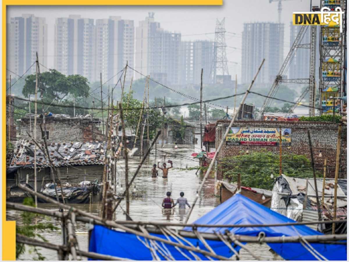 Delhi Floods: दिल्ली-NCR में फिर हुई तेज बारिश, फिर बढ़ सकता है यमुना का जलस्तर