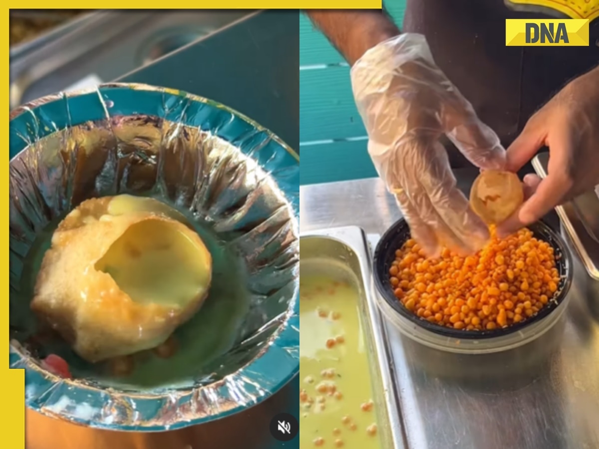 Pani puri with kadhi! Gujarat street vendor’s bizarre street food combo will leave you shocked