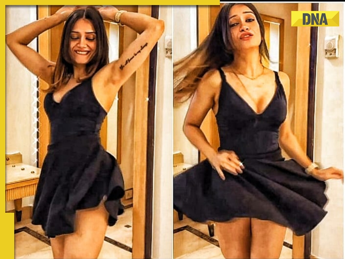 1200px x 900px - Viral video: Desi girl's sizzling dance in black attire to 'Deedar De' sets  temperature soaring