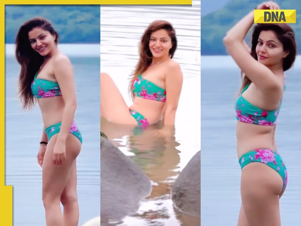 Viral video: Bigg Boss star Rubina Dilaik burns the internet in sexy  bikini, watch