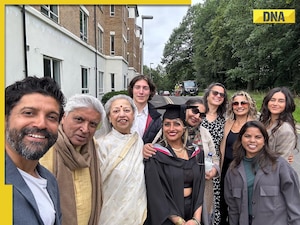 Proud Moment For Farhan Akhtar As Daughter Shakya Graduates With Family By Her Side