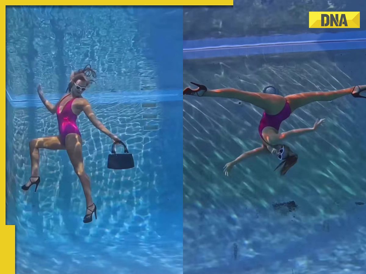 Viral Woman s underwater barbie dance leaves netizens amazed