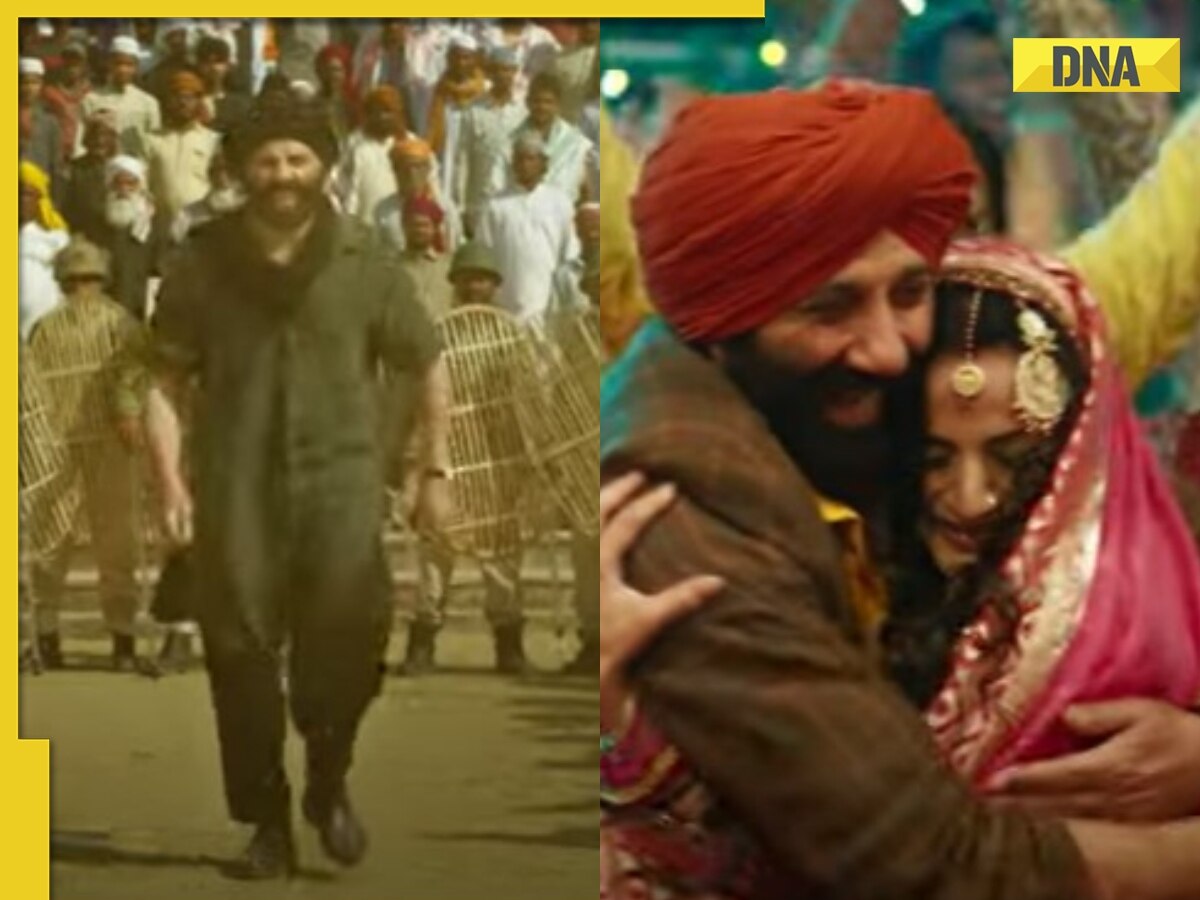 Gadar 2 trailer: Sunny Deol turns superhero as he takes on entire nation to rescue Utkarsh Sharma, fans say 'real hero'