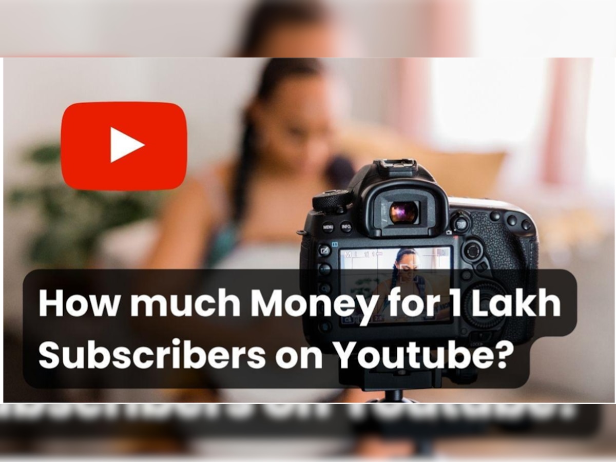 How much Money for 1 Lakh Subscribers on Youtube? [India]