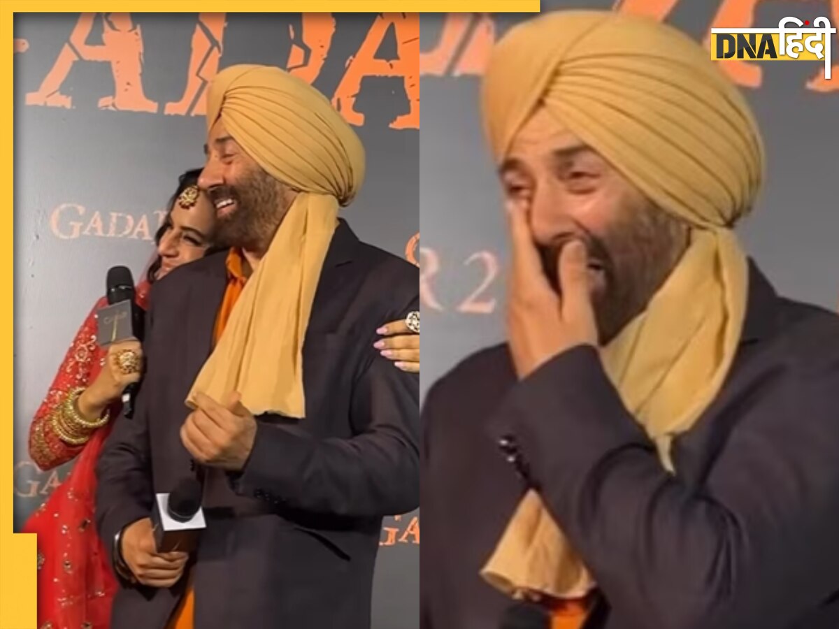 फैंस का प्यार पाकर इमोशनल हो गए Sunny Deol, स्टेज पर आंसू पोछती नजर आईं सकीना