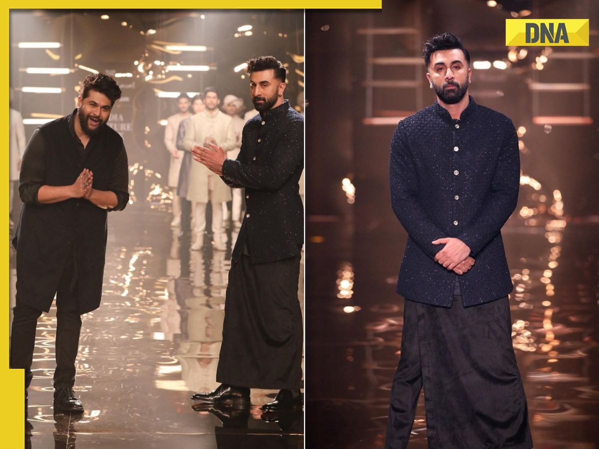 India Couture Week: Ranbir Kapoor takes the alpha male fashion