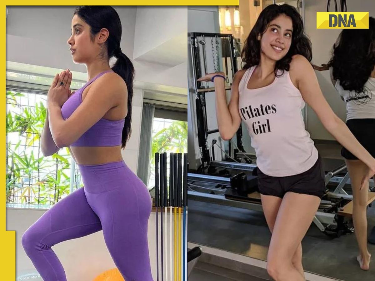 Janhvi Kapoor loves a good pilates session to tone her body and