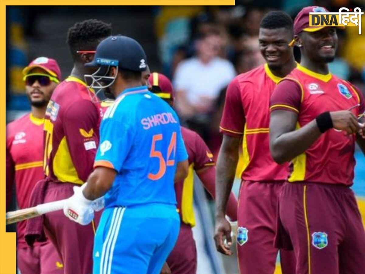 WI vs IND 2nd ODI: 35 रन के भीतर भारत ने गंवाए आखिरी 5 विकेट, वेस्टइंडीज को दिया 182 रन का लक्ष्य