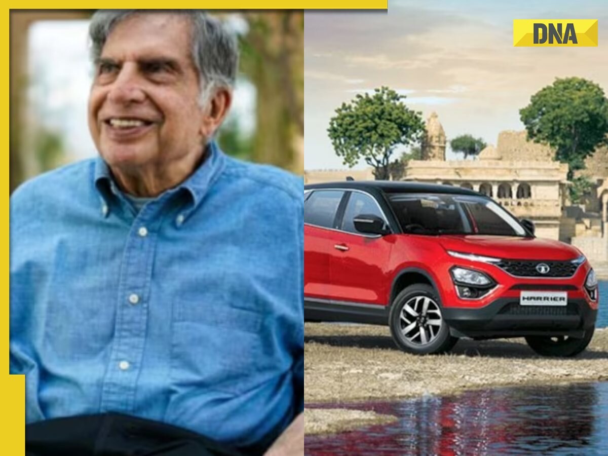 Ratan Tata spotted taking rare trip in Tata Harrier SUV, video goes viral