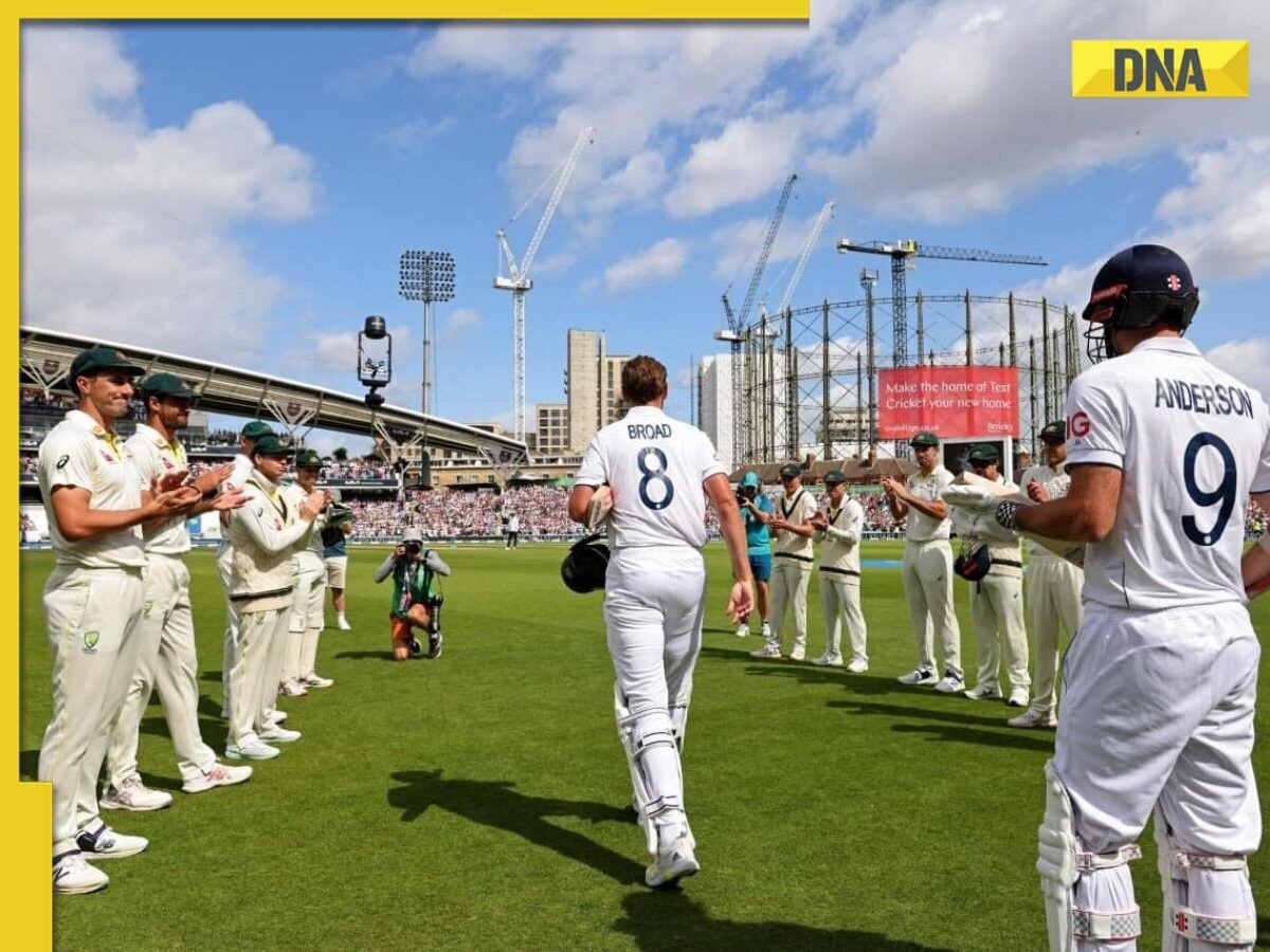 Watch: Stuart Broad receives guard of honour from Australia on Day 4 of 5th Ashes Test