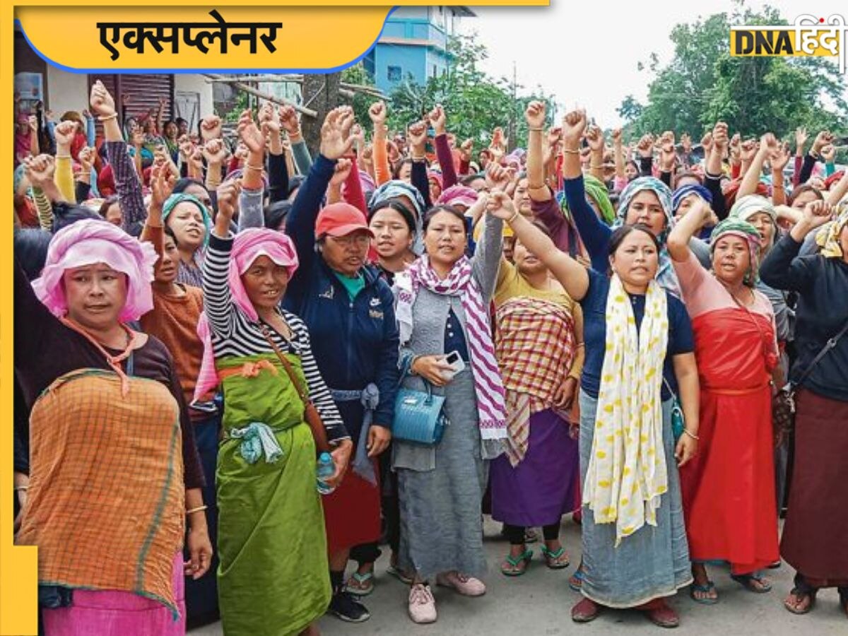 'मणिपुर के हों तीन हिस्से', कुकी समुदाय ने उठाई मांग, क्या विभाजन से निकलेगी शांति की राह?