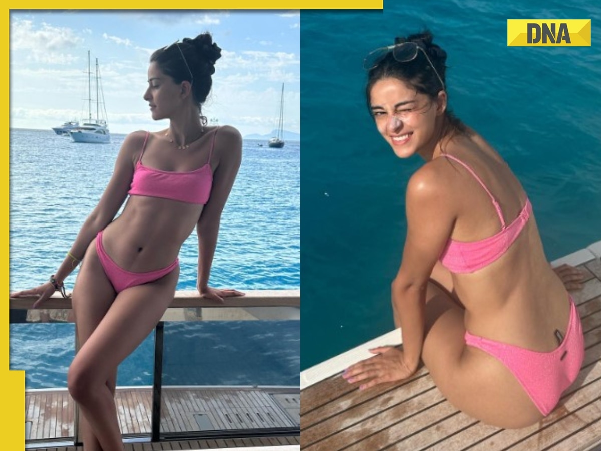 Bf Movie Success Xxx Hd Bikini Sex - Ananya Panday burns the internet with her sexy photos in pink bikini