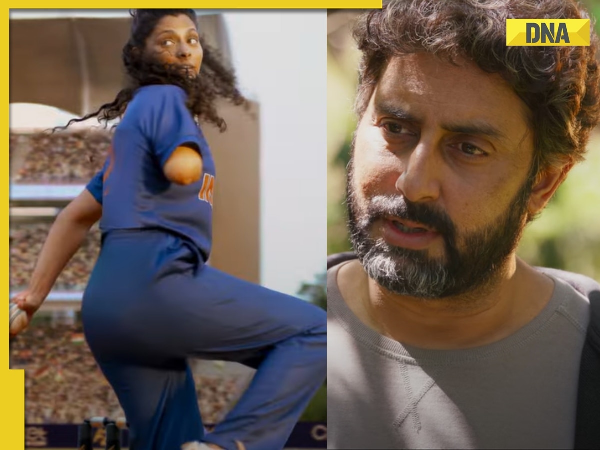 Ghoomer trailer: Abhishek Bachchan coaches specially-abled Saiyami Kher to represent India in cricket in inspiring tale