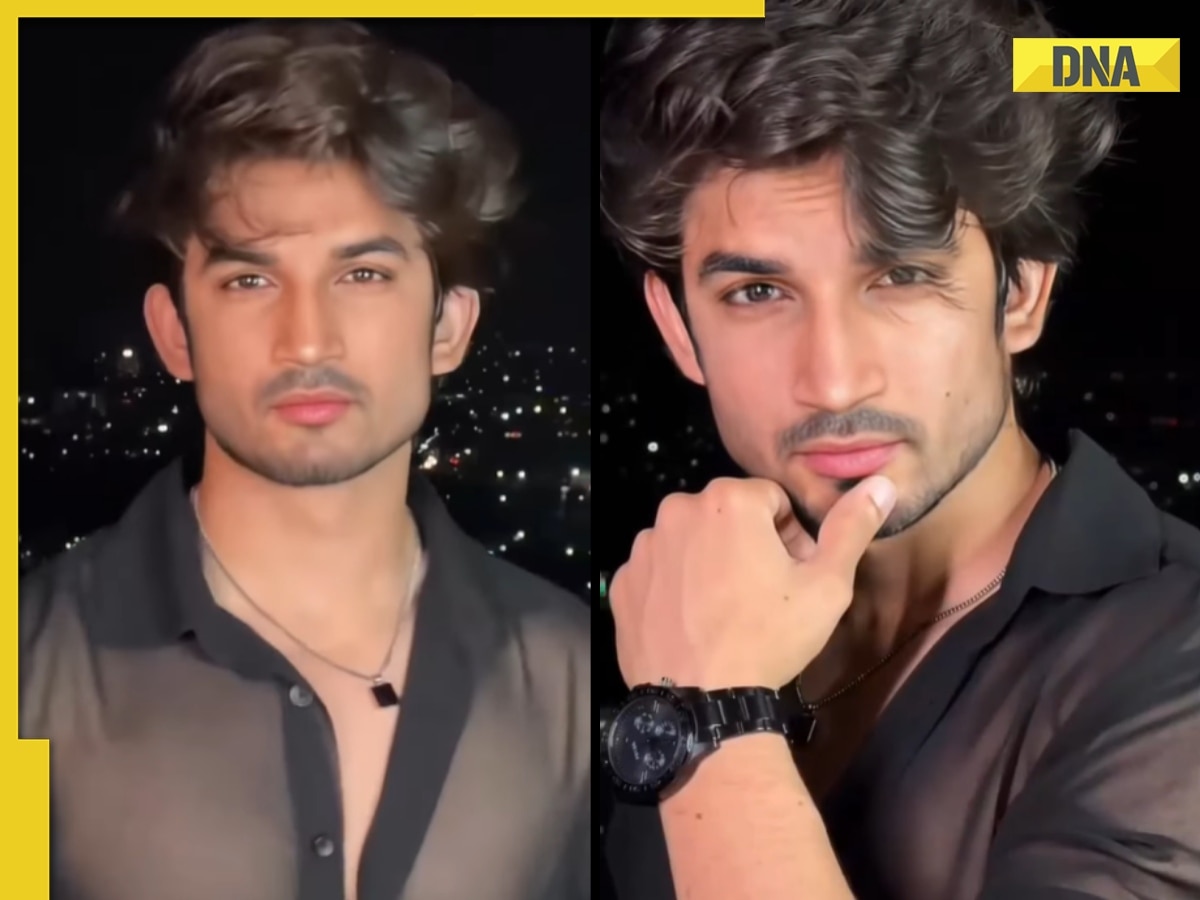 Sushant Singh Rajput's lookalike sets internet ablaze with uncanny resemblanace, watch his videos