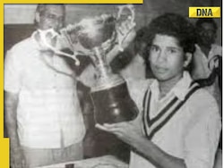 This man introduced Sachin Tendulkar to international cricket, not Sunil Gavaskar, Kapil Dev, Azharuddin, Vengsarkar