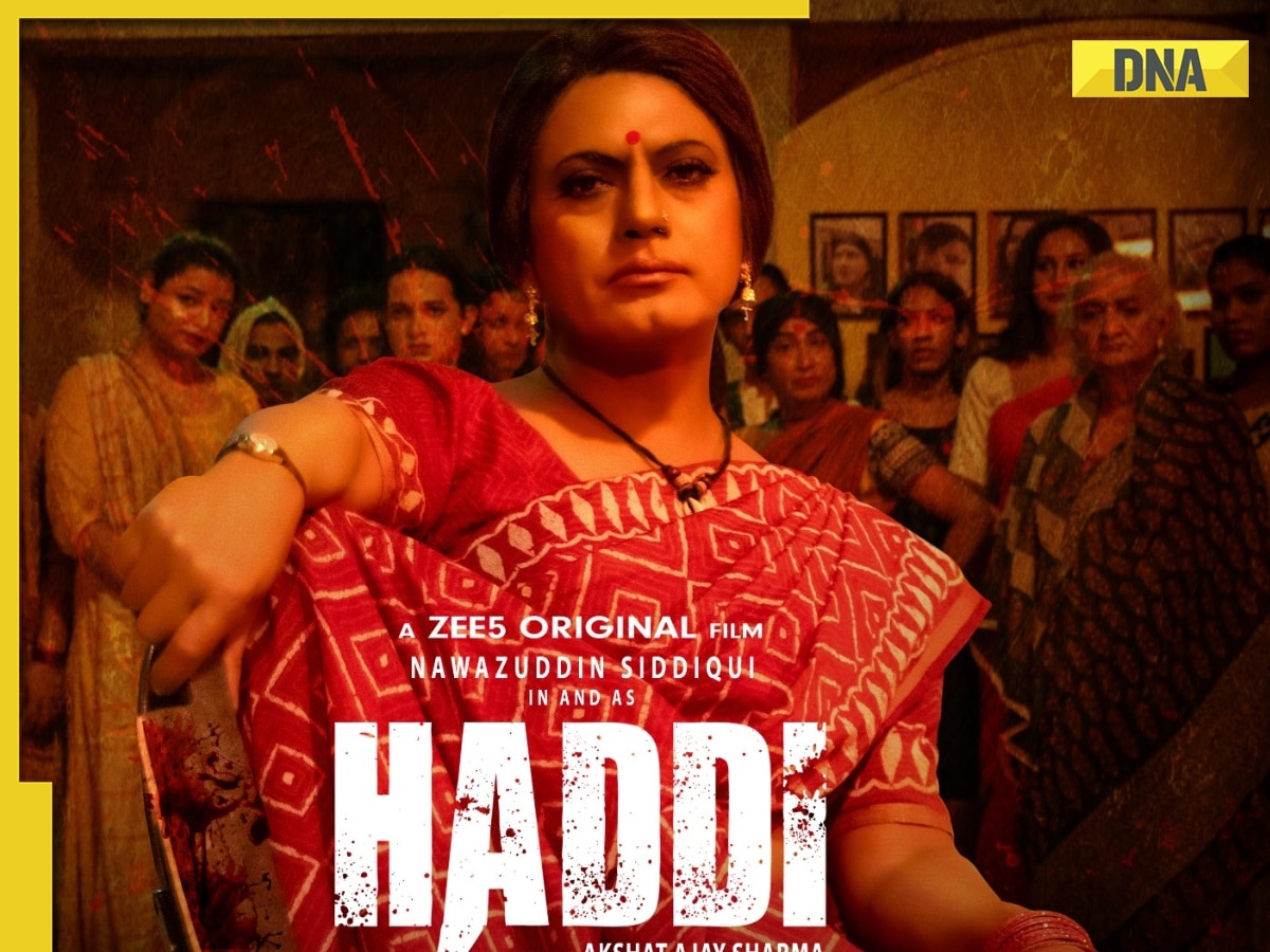 Haddi: Anurag Kashyap drops new poster of Nawazuddin Siddiqui in red saree, know where to watch