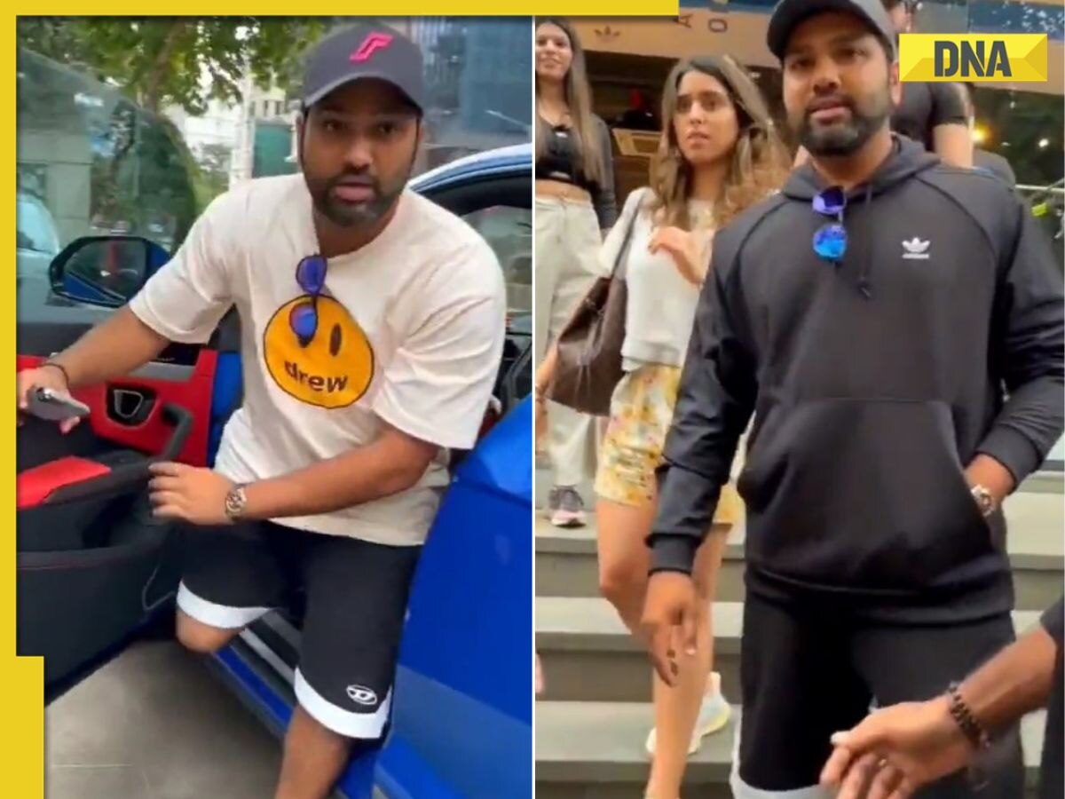 Watch: Rohit Sharma, wife Ritika Sharma dazzle through Mumbai streets in swanky Lamborghini Urus worth Rs 4.2 crore