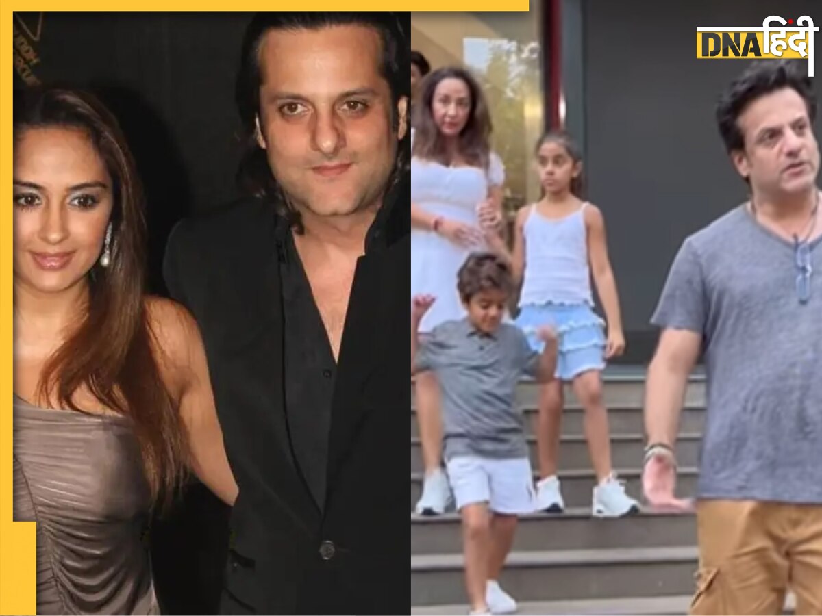 तलाक की खबरों के बीच वाइफ और बच्चों के साथ नजर आए Fardeen Khan, फैंस ने ली राहत की सांस 